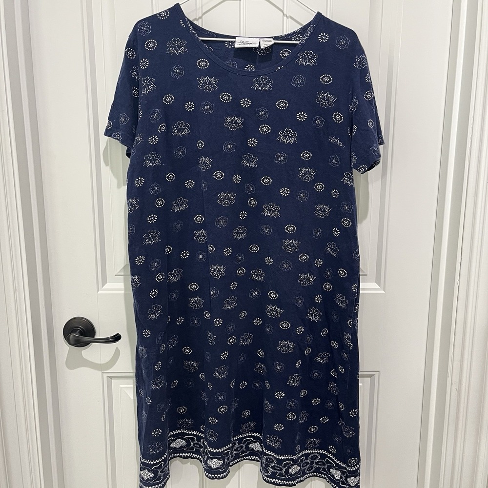 The‎ Vermont Country Store House Dress Grandma Country Cottage Core Cotton